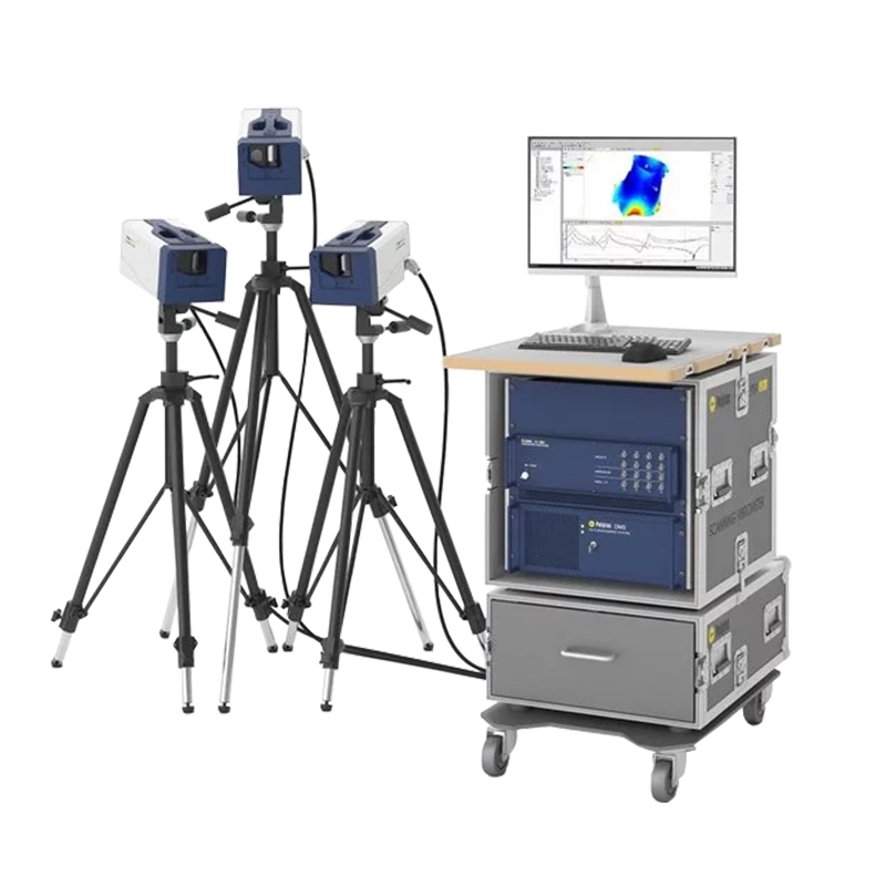 Full field scanning laser vibrometer