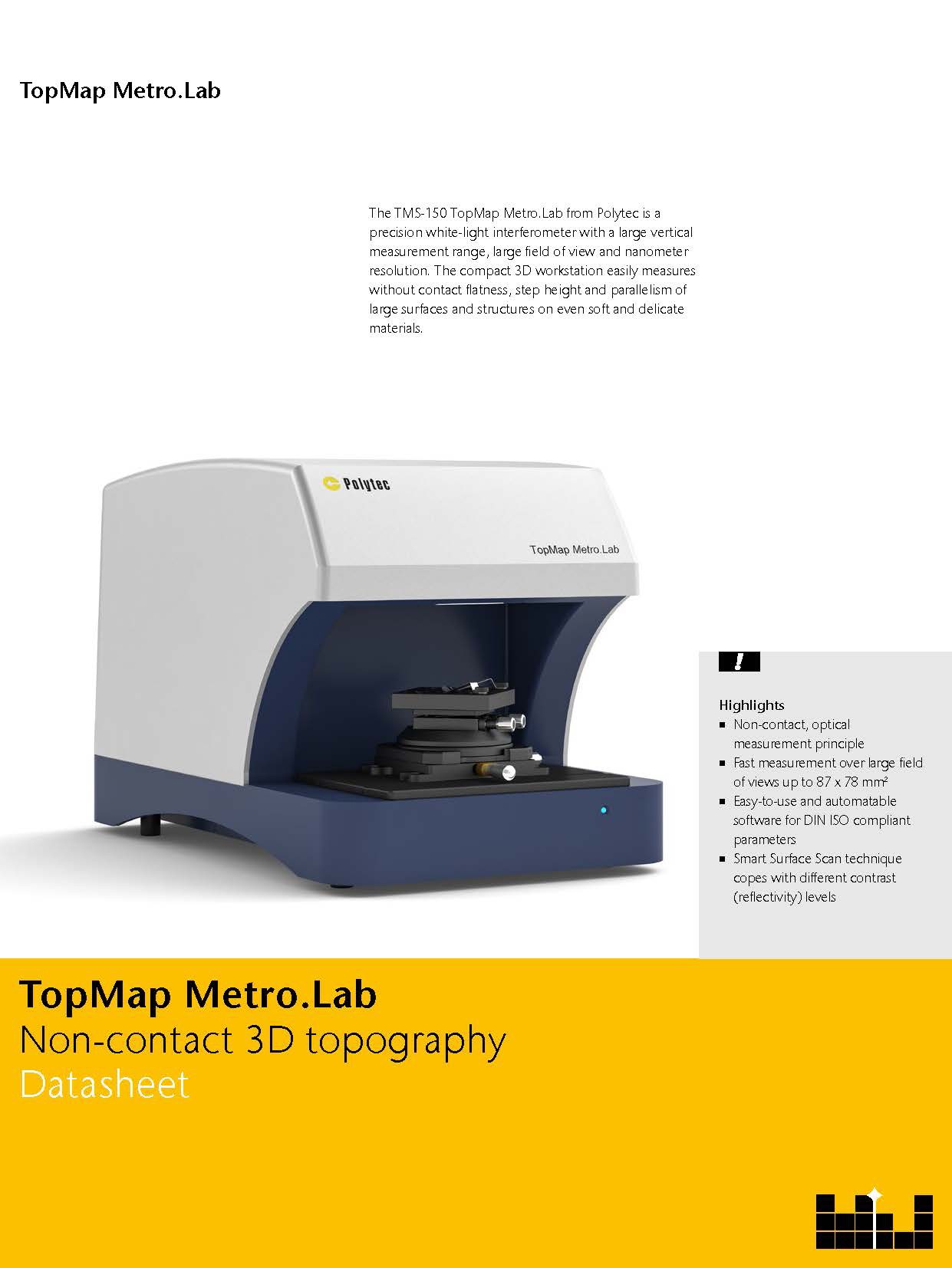 High precision flatness measurement system