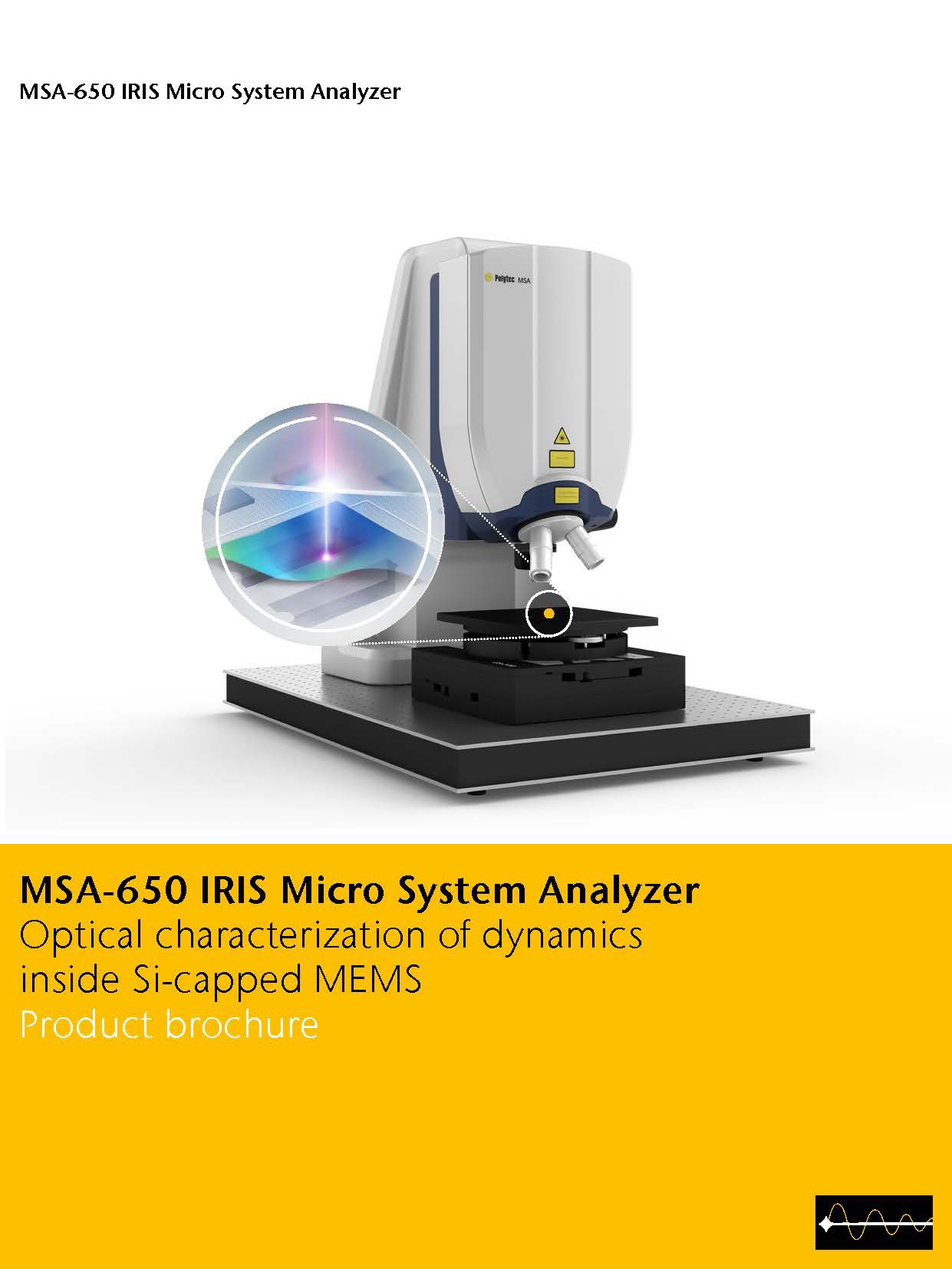 Microscopic laser vibrometer