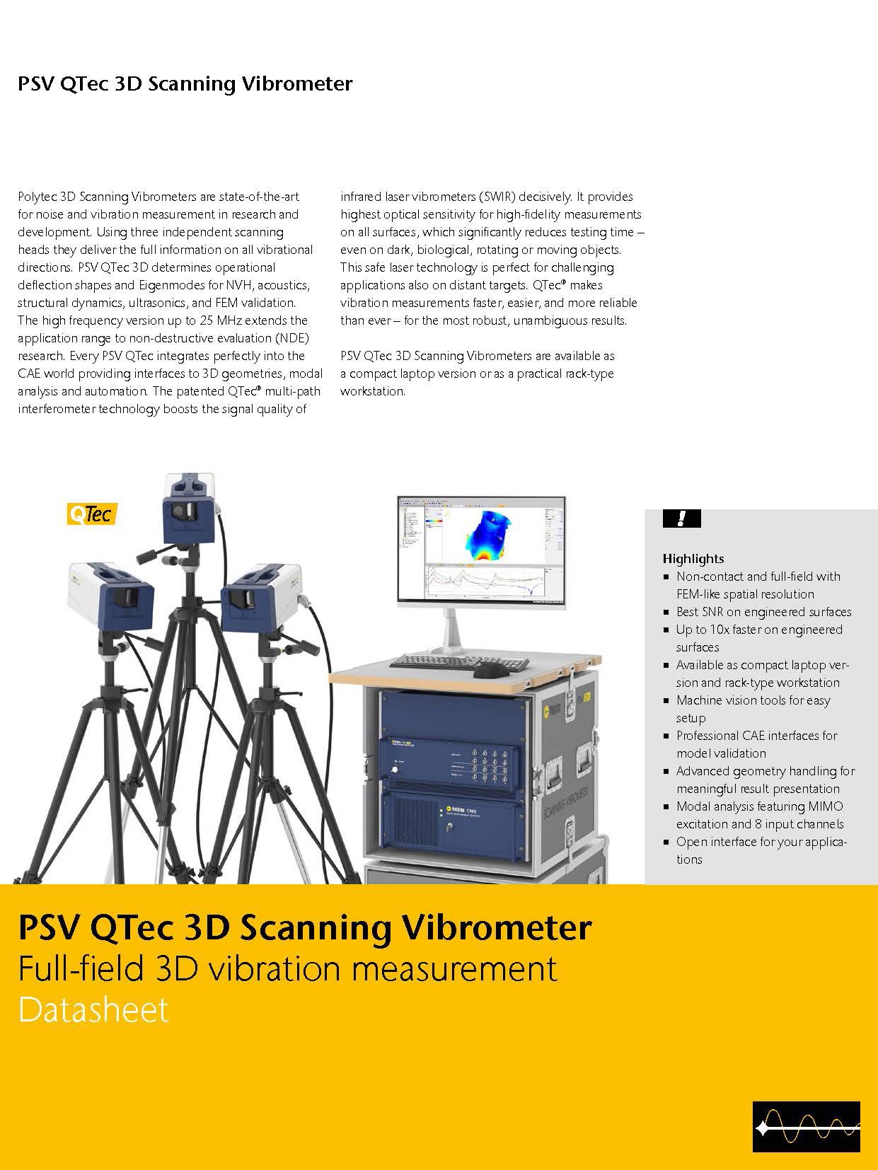 Full field scanning laser vibrometer